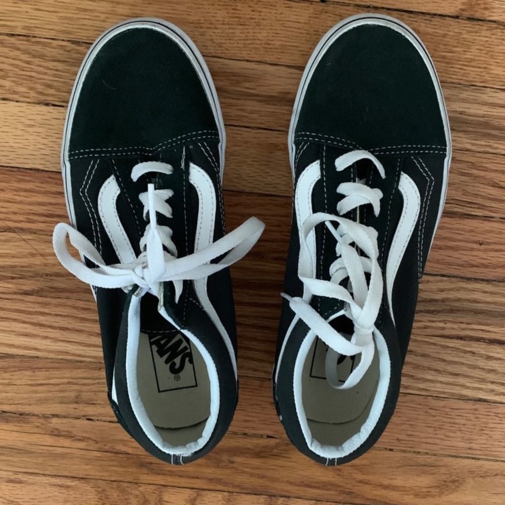 Hunter Green Vans